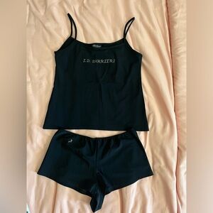 I.D. Sarrieri Cami & Shorts Set Size XS